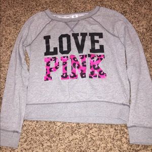PINK Victoria’s Secret Grey Sweatshirt